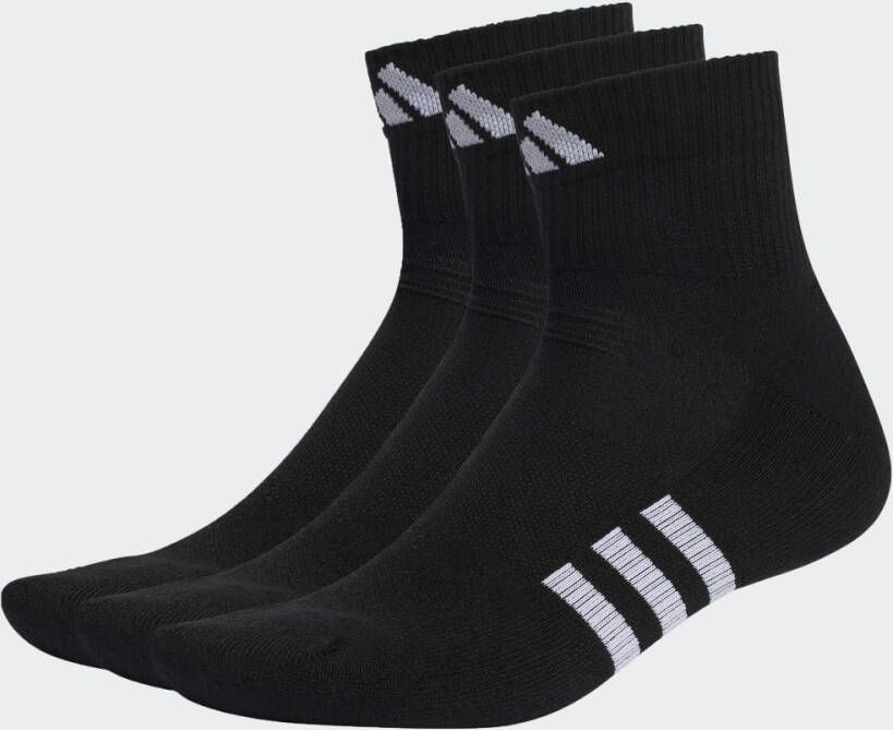 Adidas Performance Gevoerde Mid-Cut Sokken 3 Paar