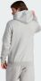 Adidas Trefoil Essential Fleece Hoodie Medium Grey Heather- Heren Medium Grey Heather - Thumbnail 4