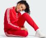 Adidas Dames Essentials 3-Stripes Rood Trainingspak Rood Dames - Thumbnail 3