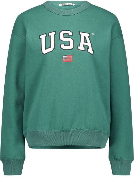America Today Dames Sweater Soel Groen