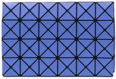 Bao Issey Miyake Portemonnee met geometrisch patroon Blauw