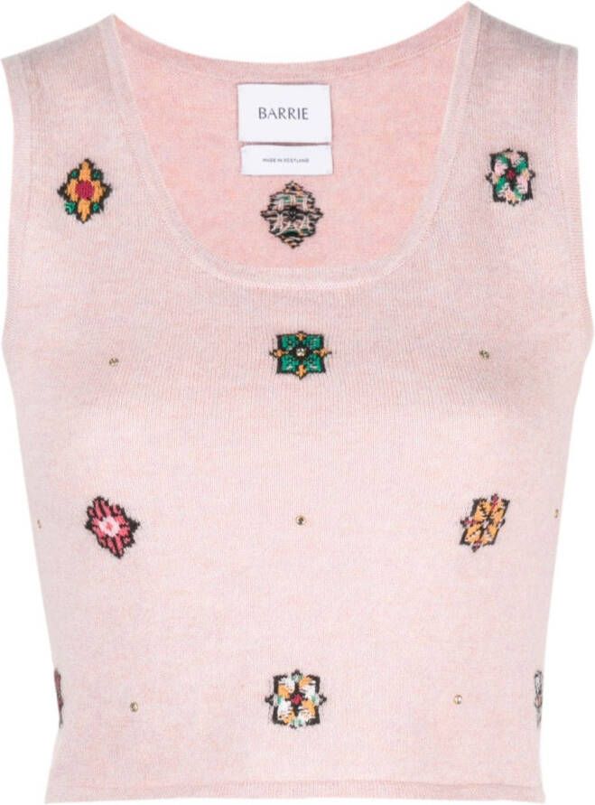 Barrie Cropped top Roze