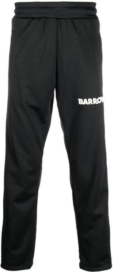 BARROW Trainingsbroek met logoprint Zwart