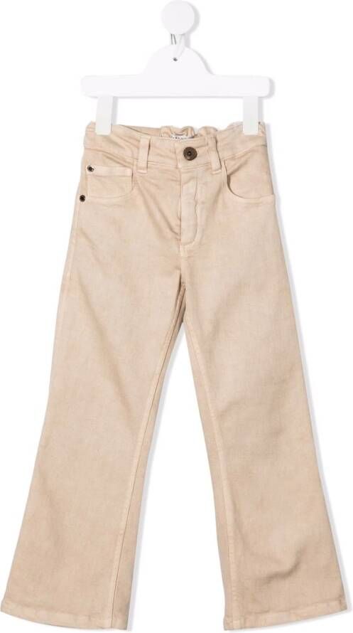 Brunello Cucinelli Kids Straight jeans Beige
