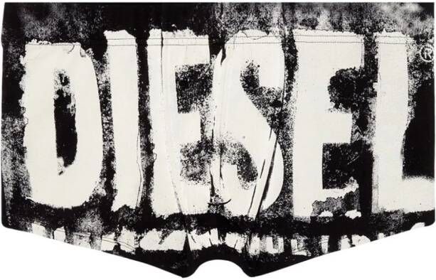 Diesel Umbx-Damien boxershorts met print Zwart