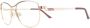 Cazal 1244 bril met rechthoekig montuur Goud - Thumbnail 2