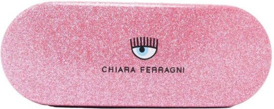 Chiara Ferragni CF 1020 S cat-eye zonnebril Zwart