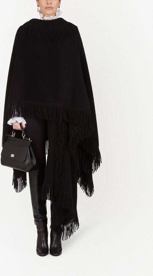 Dolce & Gabbana Twill legging Zwart