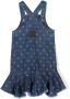 Givenchy Kids Mini-jurk met logoprint Blauw - Thumbnail 2