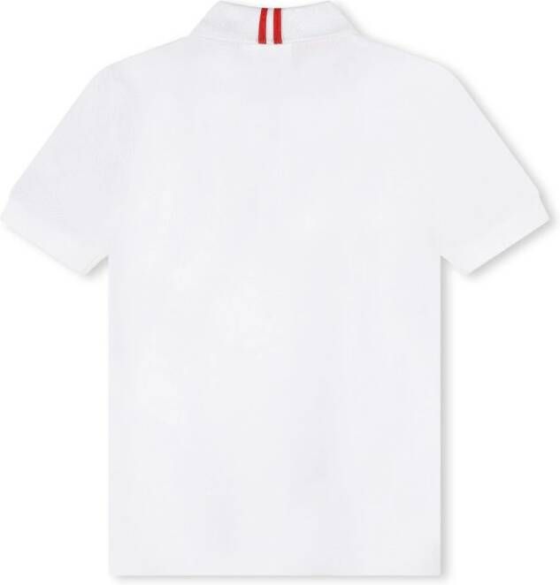 HUGO KIDS Poloshirt met logoprint Wit