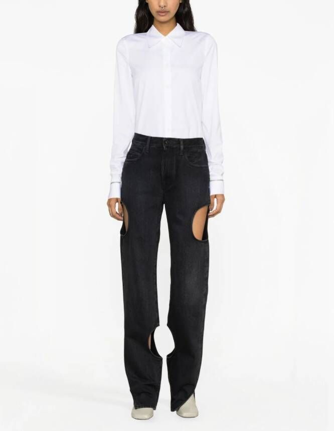 Off-White Straight jeans Zwart