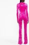 Versace Jumpsuit met V-hals Roze - Thumbnail 4