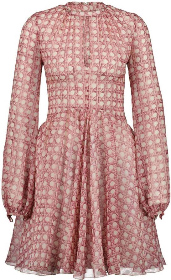 Giambattista Valli Mini-jurk met stippen Roze