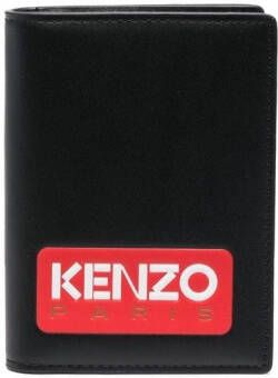 Kenzo Portemonnee met logopatch Zwart
