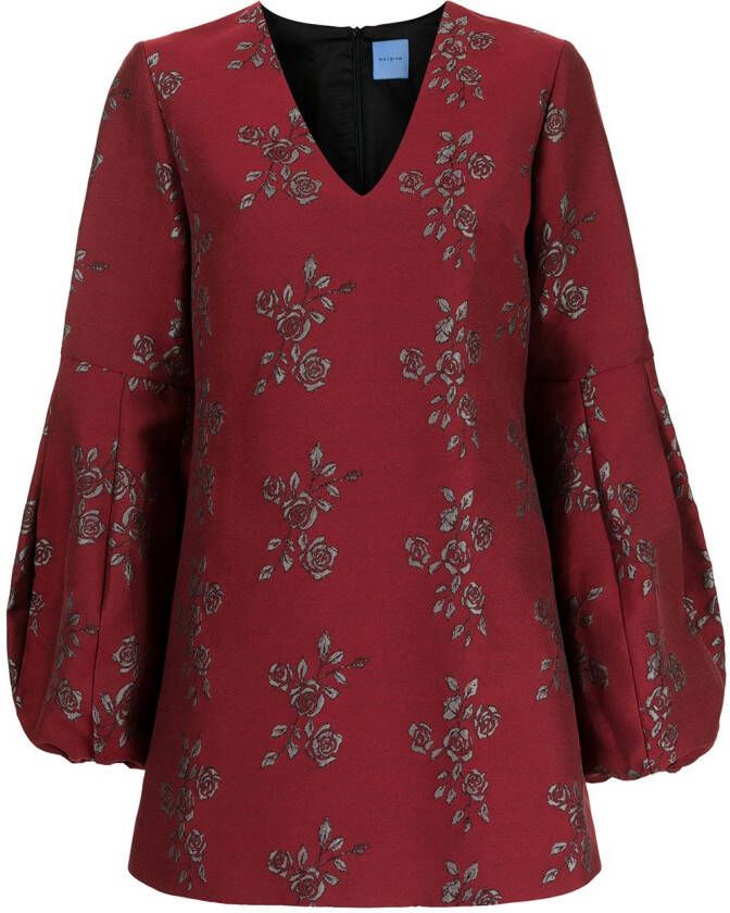 Macgraw Mini-jurk met borduurwerk Rood