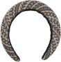 Marc Jacobs Haarband met logo jacquard Beige - Thumbnail 2