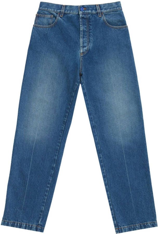 Marcelo Burlon County of Milan Straight jeans Blauw