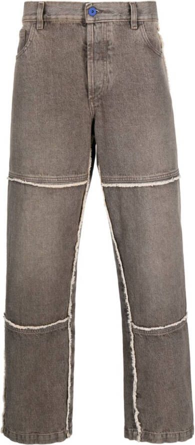 Marcelo Burlon County of Milan Straight jeans Grijs