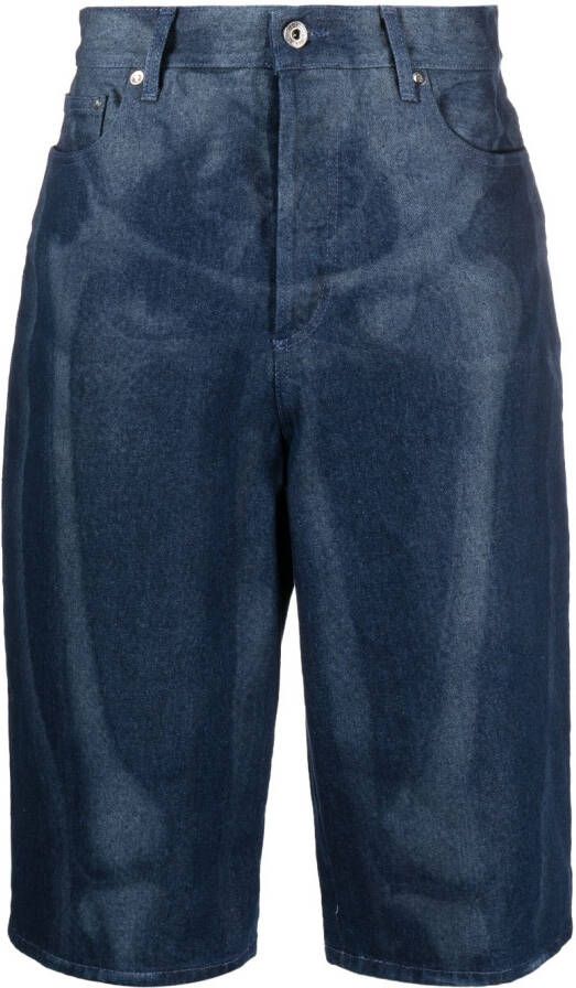Off-White Denim shorts Blauw