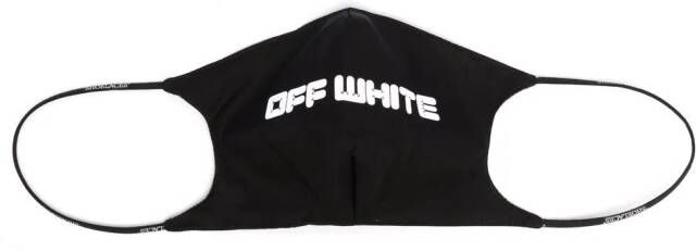 Off-White Mondkapje met logoprint Zwart