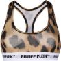 Philipp Plein Bh met luipaardprint Beige - Thumbnail 1