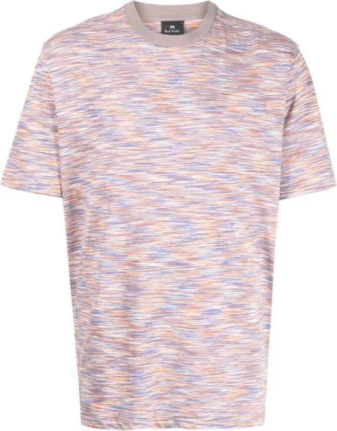 PS Paul Smith T-shirt met abstracte print Veelkleurig