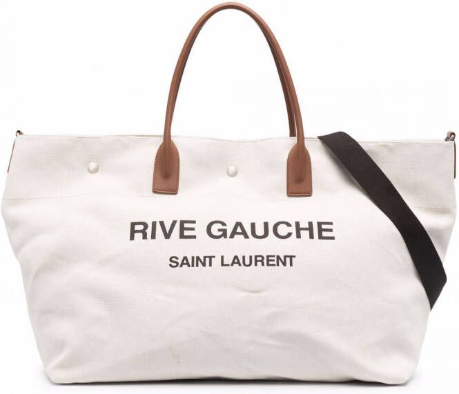 Saint Laurent Rive Gauche shopper Beige