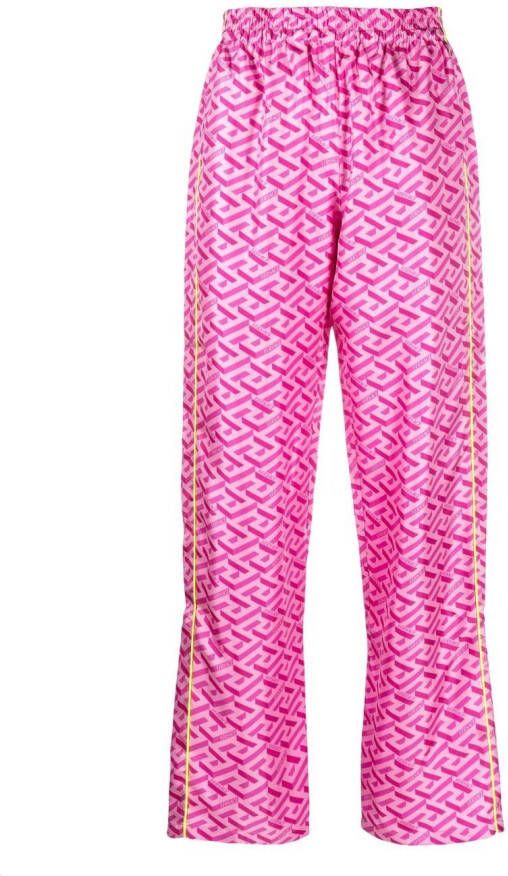 Versace Greca pyjamabroek Roze