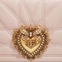 Dolce&Gabbana Crossbody bags Devotion Matelasse Quilted Shoulder Bag in poeder roze - Thumbnail 4
