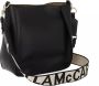 Stella Mccartney Stella Logo Mini Crossbody Bag in Black Eco Soft Alter Nappa Zwart Dames - Thumbnail 1