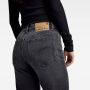 G-Star RAW Viktoria high waist straight jeans worn in black moon - Thumbnail 3