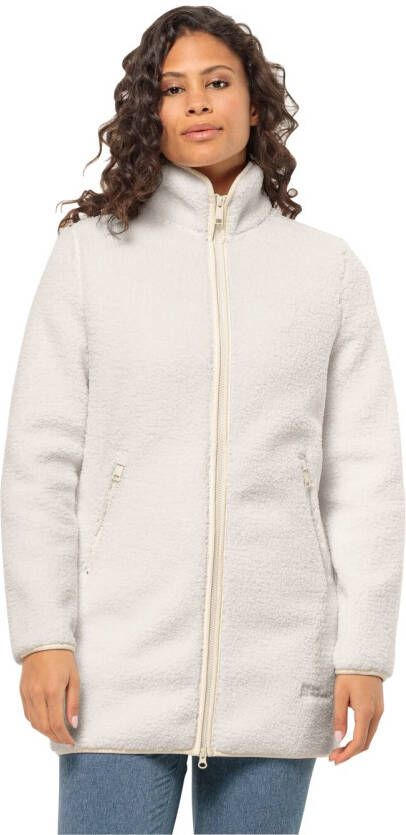 Jack Wolfskin High Curl Coat Women Fleece jas Dames XS cotton white cotton white