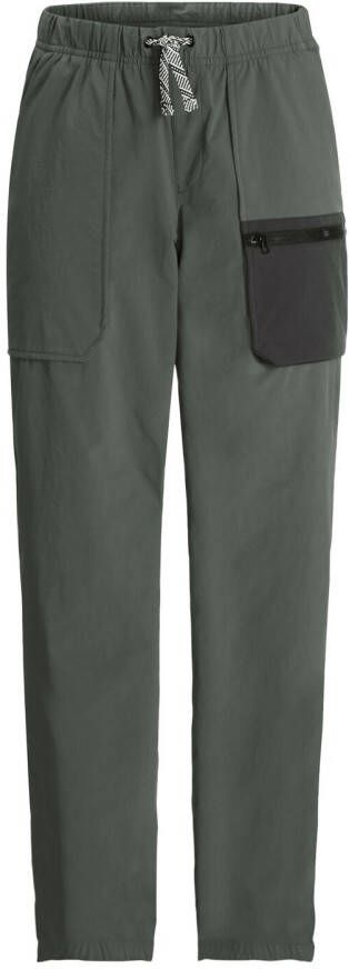 Jack Wolfskin Teen Pants Youth Lange broek tieners 152 grijs slate green