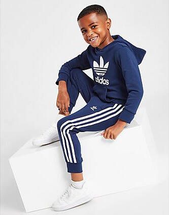 Adidas Originals Trefoil Overhead Tracksuit Children Night Indigo