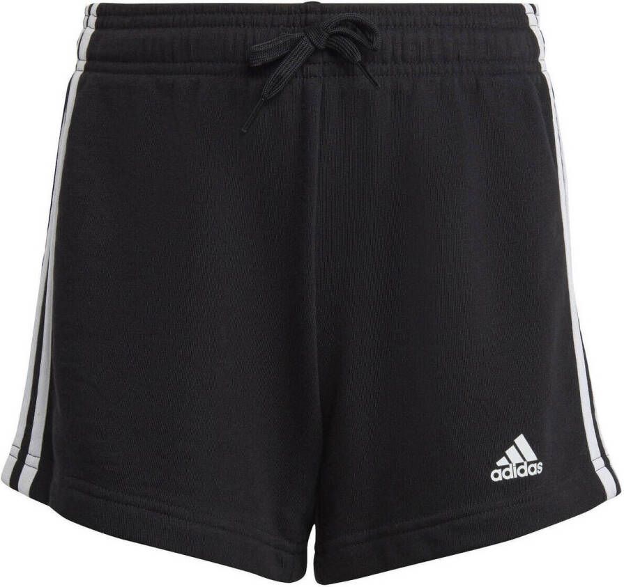 Adidas Sportswear regular fit short met logo zwart wit Korte broek Katoen 128