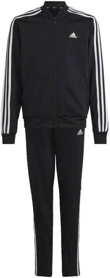 Adidas Sportswear trainingspak zwart Polyester Opstaande kraag 170