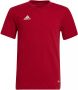Adidas Perfor ce junior voetbalshirt rood Sport t-shirt Katoen V-hals 128 - Thumbnail 1