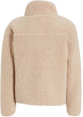 Anytime teddy fleece vest beige Meerkleurig 158 164