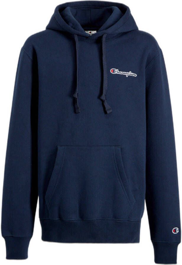 Champion sweater met logo blauw Logo XS | Sweater van