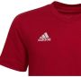 Adidas Perfor ce junior voetbalshirt rood Sport t-shirt Katoen V-hals 128 - Thumbnail 2