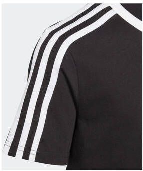 Adidas Sportswear T-shirt met logo zwart wit Katoen Ronde hals 152