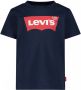 Levis Levi's Kids T-shirt Batwing met logo donkerblauw Jongens Katoen Ronde hals 140 - Thumbnail 2