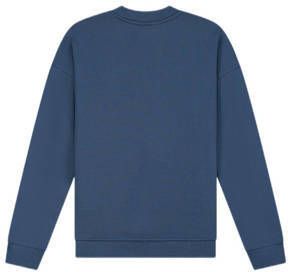 NIK&NIK sweater donkerblauw Effen 128 | Sweater van