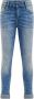 WE Fashion Blue Ridge skinny jeans mid blue Blauw Jongens Stretchdenim 104 - Thumbnail 3