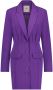 Freebird Blazer Jurk Vloeibaar Polyester Purple Dames - Thumbnail 2
