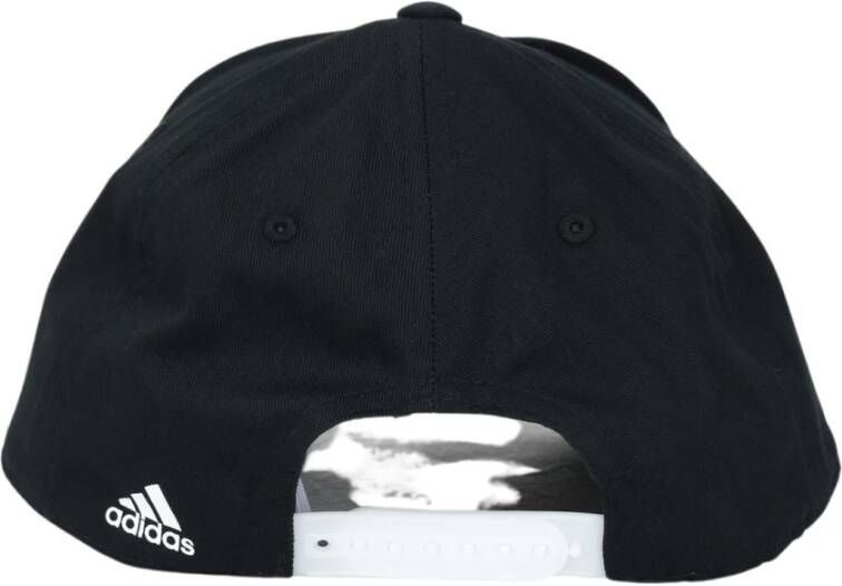 Adidas Sportswear pet zwart wit Katoen Logo M