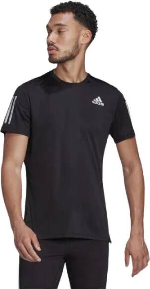 Adidas Own The Run Zwart Hardloop T-shirt Heren