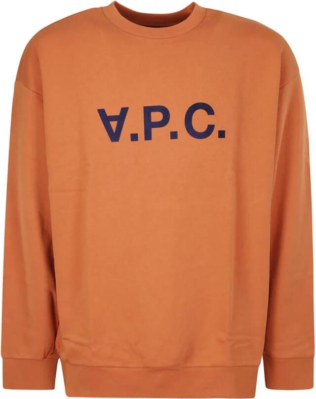 A.p.c. Sweatshirts Oranje Heren