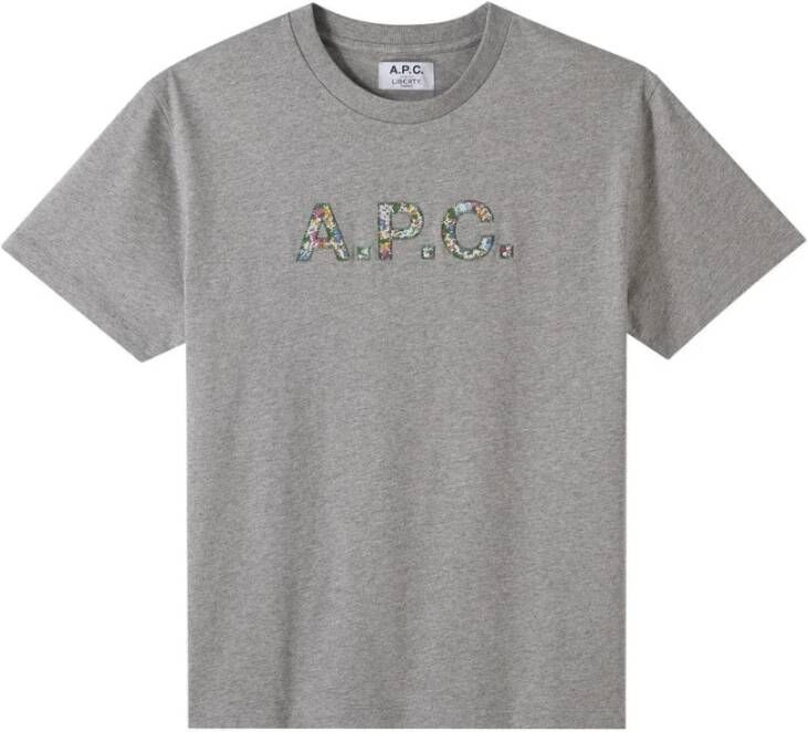 A.p.c. T-Shirts Grijs Dames