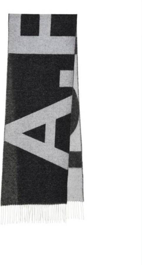 A.p.c. Winter Sjaal voor Vrouwen Black Dames